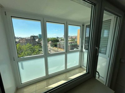 Penthouse in Karlsruhe-Oststadt am Durlacher Tor & KIT – 90 m² Dachterrasse, Aufzug, Galerie