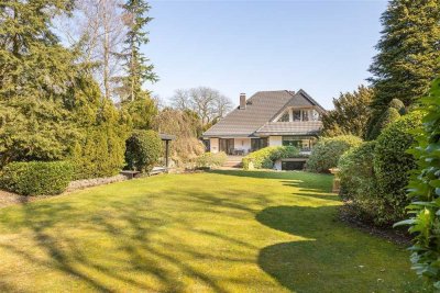 Ein besonderes Zuhause finden – herrschaftliche Villa auf
parkähnlichem Grundstück