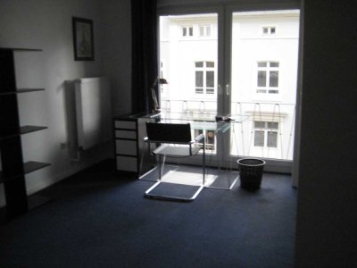1-Zimmer-Appartement Ffm. Westend nahe Alter Oper. möbliert