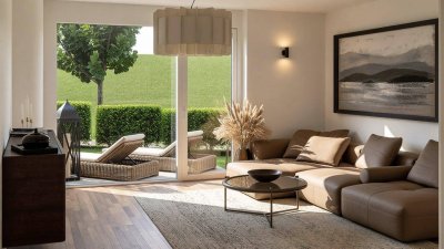 ERSTBEZUG in grüner Lage - 3 Zimmer - Gartenwohnung ca. 83,79 m² mit Terrasse - Nahe U1 Oberlaa