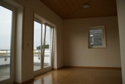 Gepflegte 1-Zimmer-Dachgeschosswohnung mit Dachterasse und Einbauküche in Ulm