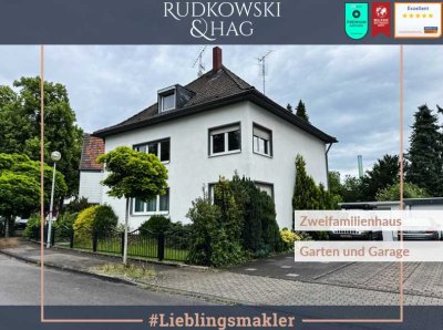 Vielseitiges Zweifamilienhaus mit Potential || Großer Garten || Garage