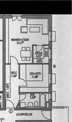 Von Privat 2-Zimmer-EG-Wohnung 57,5 m2  in München-Fürstenried ab 01.05.24 zu mieten (ca. 60 m zur U