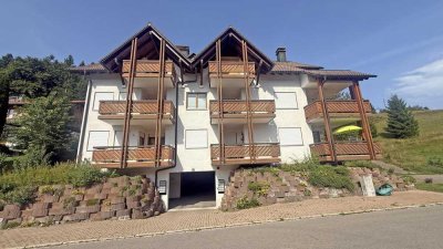 Charmante 2-Zimmer-Etagenwohnung mit Balkon und Tiefgaragenstellplatz in Todtmoos