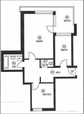 Grosszügige 2-Zimmer-Wohnung mit Balkon und EBK in Germering