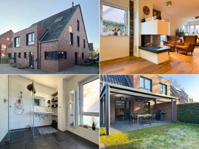 Energieeffizient leben, stilvoll wohnen: Niedrigenergiehaus in Münster-Mecklenbeck