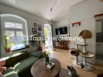 Tauschwohnung: 2-Zimmer und zwei Balkone im ruhigen Hinterhaus im Hecht