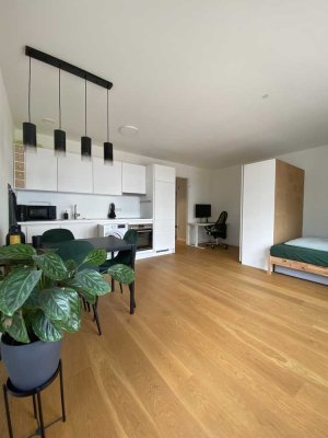 Hochwertige 1-Zimmer-Wohnung mit Einbauküche
