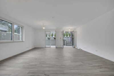 2-Zimmer Souterrain im Erstbezug I XL-Terrasse I sofort verfügbar