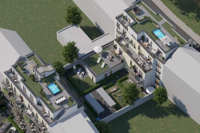 Super Penthouse mit privater Dachterrasse über den Dächern von Mainz!!