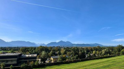 Penthouse-Flair mit Panoramablick: Stilvolle 60 m² Dachgeschosswohnung in Bergheim.