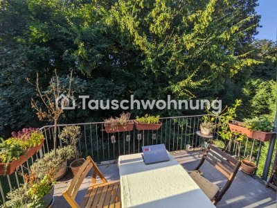 Tauschwohnung: Schöne 2-Zi-Wohnung mit Blick ins Grüne in Oberau