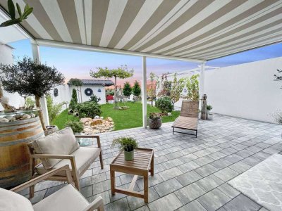 Hochwertige Doppelhaushälfte mit Garage und Garten im Kfw-55-Standard