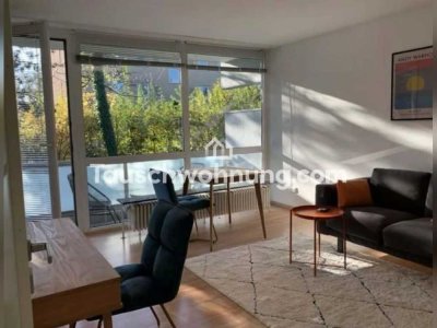 Tauschwohnung: Helle 1,5-Zimmer-Wohnung mit Balkon in Unterhaching