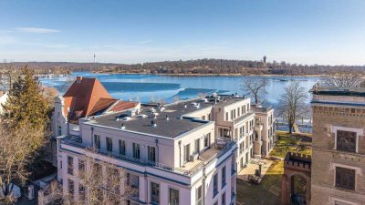 Penthousewohnung mit Wasserblick und Bootsanleger in der Berliner Vorstadt