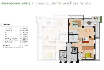 Neubau Penthousewohnung Lotte Nordend