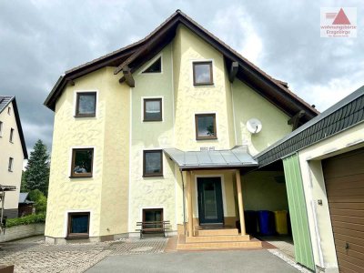 Eigentumswohnung in Zweifamilienhaus-Einbauküche-Wintergarten-Kaminofen-Elterlein OT Schwarzbach