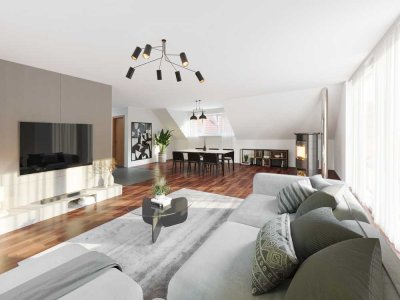 Modernes Wohnen mit Weitblick – Stilvolle Maisonette in begehrter Lage von Leonberg - 2 Balkone