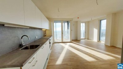 Erstbezug – 3-Zi.-Wohnung mit Rooftop Pool &amp; Sauna