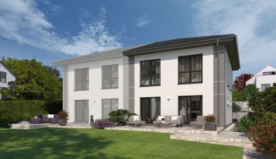 DOPPELHAUS MIT BESONDERER AUSSTRAHLUNG, Keller und Grundstück ca. 500 qm