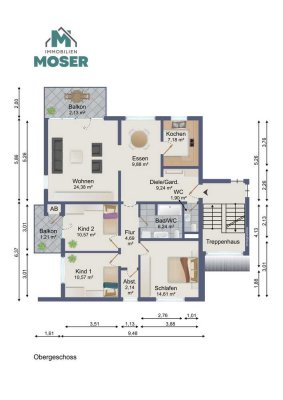 Helle, ruhige Wohnung in Rheinheim zu vermieten - OHNE PROVISION