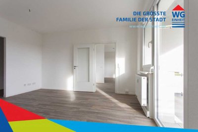 Barrierefreie 2-Raum Wohnung mit großem Balkon und Aufzug