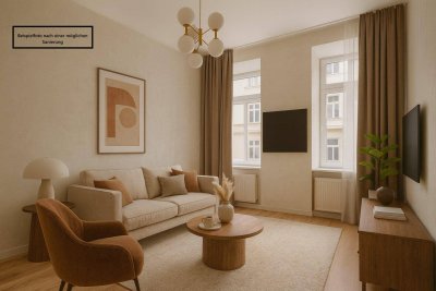 ++NEU++ Renovierungsbedürftige 4-Zimmer Altbauwohnung im Erdgeschoss!