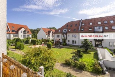 IMMOBERLIN.DE - Kapitalanlage! Sympathische Wohnung mit Südloggia & Tiefgaragenstellplatz in harmoni