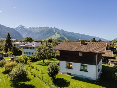 Sonniges Grundstück mit Altbestand und Gletscherblick