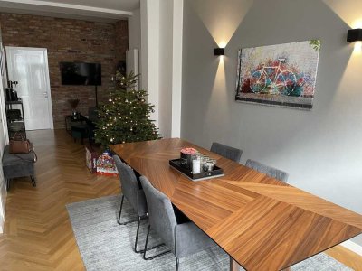 Exklusive EG Loft-Wohnung mit 3ZKB in Schwanthalerhöhe - kernsaniert, ruhig und repräsentativ