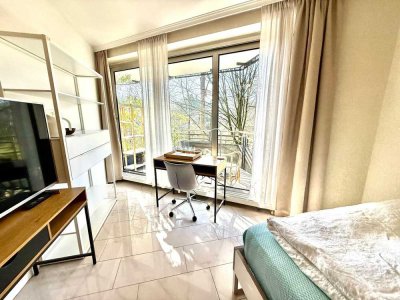 Besondere Maisonette mit Dachterrasse direkt am Kurpark Wiesbaden