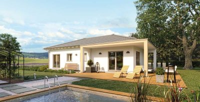 Klein aber fein und alles auf einer Ebene! Bungalow inkl. Baugrundstück