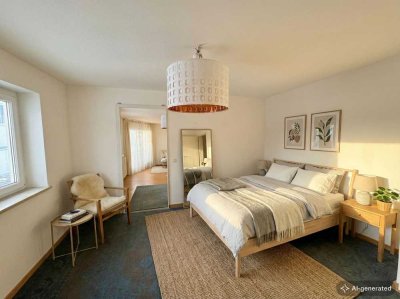 Charmante Singlewohnung mit Terrasse, optional Tiefgaragen-Stellplatz in Schleußig!
