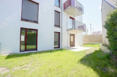 Erstbezug! Für Jung und Alt Helle, barrierefreie 3-Zimmer-Erdgeschosswohnung mit Südterrasse, Garten