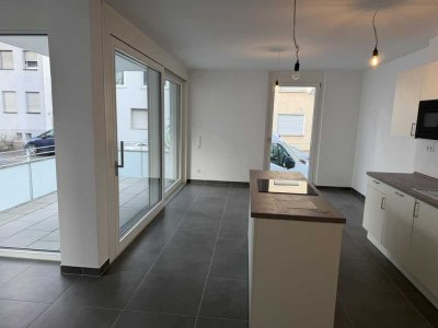 Moderne 2-Zimmer-Neubauwohnung mit Terrasse, Einbauküche & TG-Stellplatz in Heilbronn