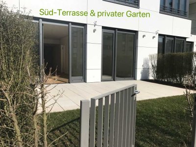 Zentrale 2-Zi.-Wohnung im PRAEDIUM mit Südterrasse & Privatgarten