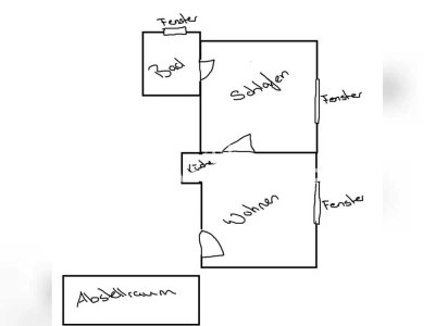 Tauschwohnung: Ruhige 2-Zimmer Wohnung am Kanal sucht neues Zuhause!