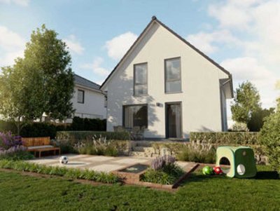 Baukosten sparen durch Eigenleistung-Flexibles und ausbaufähiges Massivhaus bei Gotha