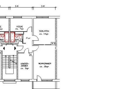 Tauschwohnung: Tausche 3 Raum Whg. gegen 4 Raum Whg.