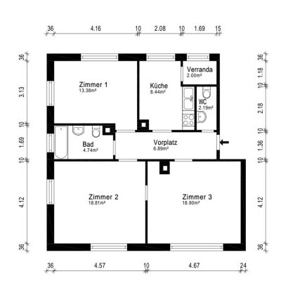 Stilvolle 3-Zimmer-Wohnung in Bestlage Stuttgart-West – kernsaniert & hochwertig ausgestattet
