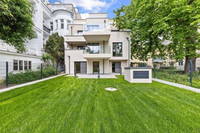 Gartenseitige 4-Zimmer-Wohnung in 1130 Wien kaufen: Erstbezug mit Balkon und Terrasse im Haus Veit