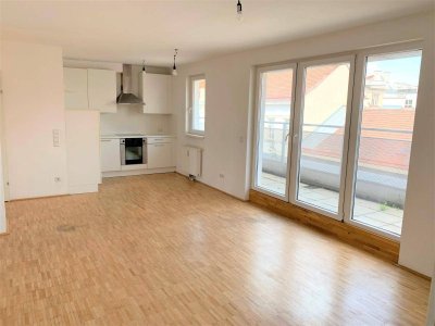 2-Zimmer-Dachgeschosswohnung mit Terrasse nahe Augarten - zu mieten in 1200 Wien