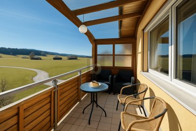 HELLES DACHGESCHOSS MIT SONNIGEM BALKON