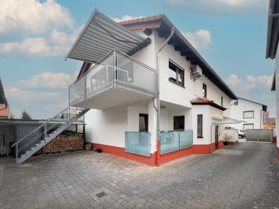 Gepflegtes Ein- bis Zweifamilienhaus in St. Leon-Rot mit Garten, Balkon und Kaminofen