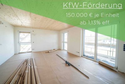 Whg - 16 - KFW 40 QNG - Nachhaltigkeit trifft Moderne - Wegweisendes Gebäudekonzept für die Zukunft