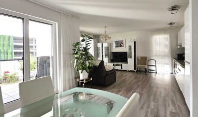 Exklusive, vollmöblierte 2-Zimmer-Wohnung mit viel Licht und Stil