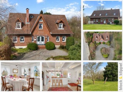 Reserviert! Ländliches Traumhaus mit großem Grundstück als Baulandoption