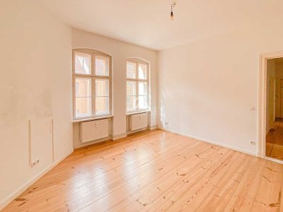 SUPERPRAKTISCHE, HELLE UND KLASSISCH SCHÖNE ALTBAUWOHNUNG IM ARNIMKIEZ! PROVISIONSFREI!