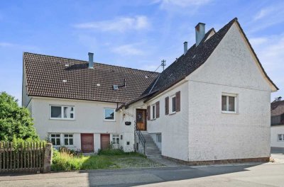 Fachwerkhaus mit großem Grundstück, Scheune und Gewölbekeller