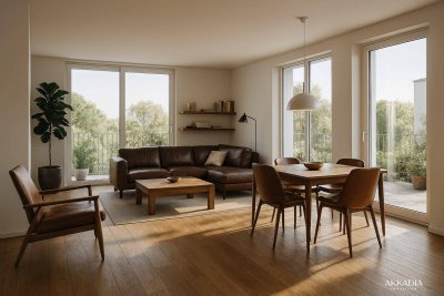 LICHTDURCHFLUTETE 3 - ZIMMER TERRASSENWOHNUNG